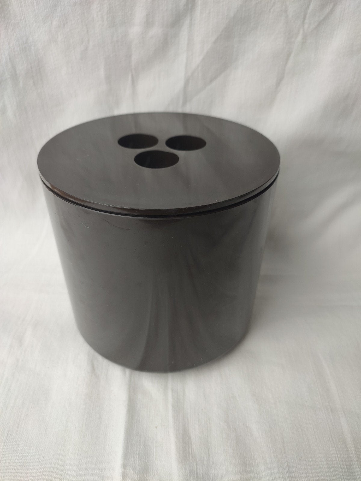 Space Age ijsemmer icebucket bruin Vintage ijsblokjes, Huis en Inrichting, Ophalen of Verzenden