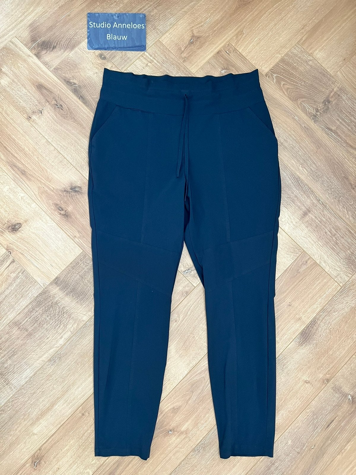 Studio anneloes new franka broek XXL donkerblauw travelstof, Blauw, Maat 46/48 (XL) of groter, Ophalen of Verzenden, Zo goed als nieuw