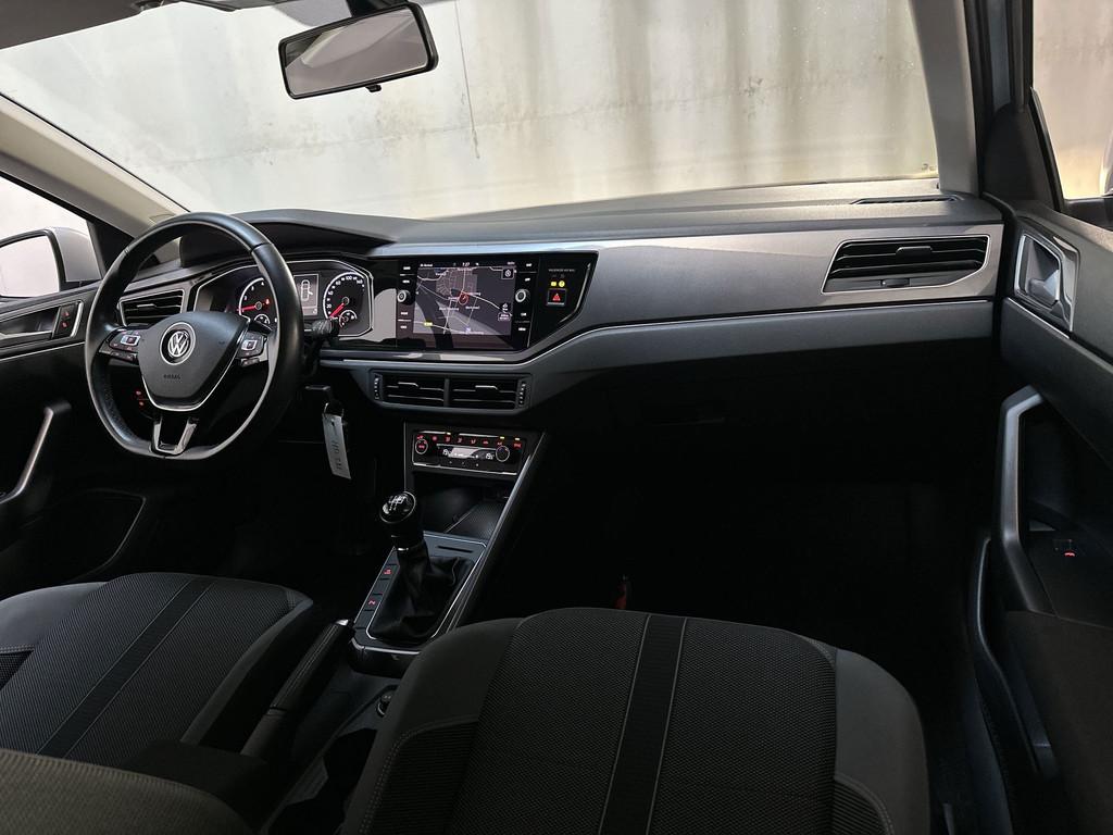 Volkswagen Polo 1.0 TSI Highline Parkeersensoren Navigatie C, Voorwielaandrijving, Stof, Gebruikt, 95 pk