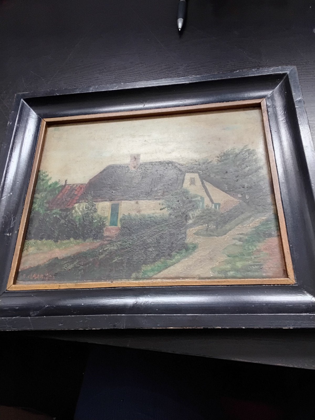 SCHILDERIJ UIT 1924, Ophalen of Verzenden