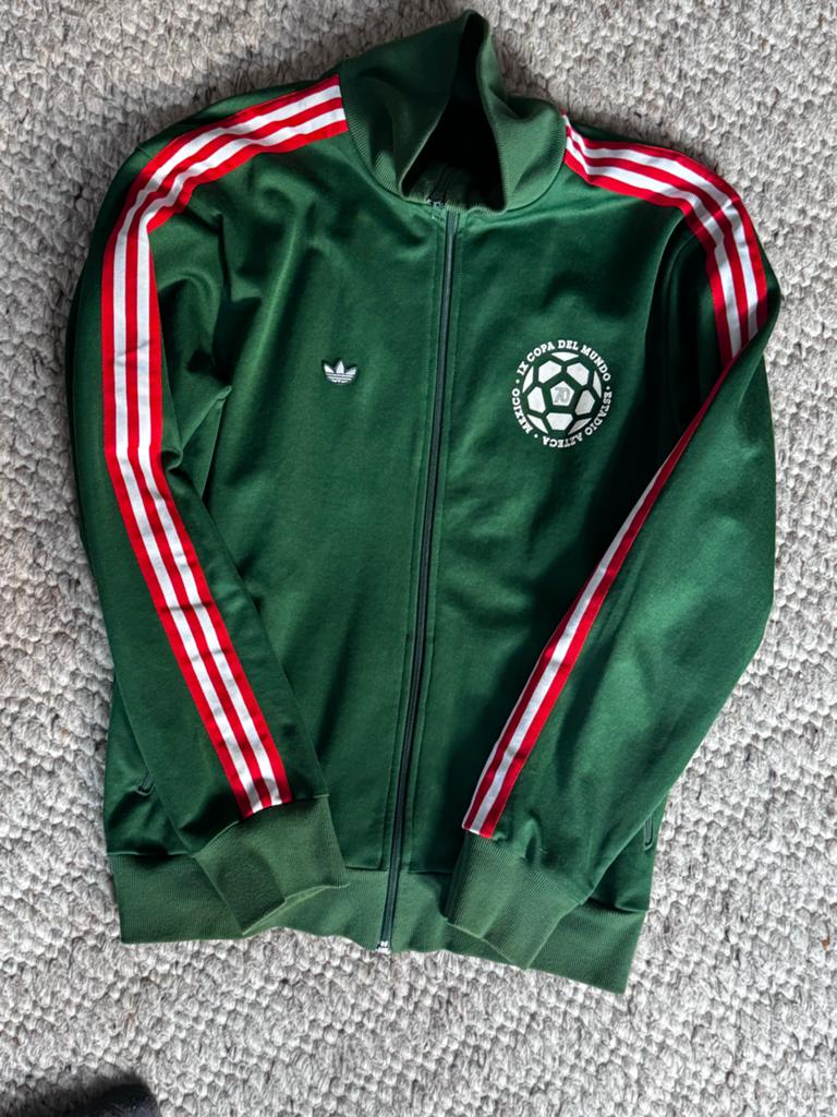 Adidas Mexico 70 Track Jacket L - Retro Originals WK, Ophalen of Verzenden, Zo goed als nieuw