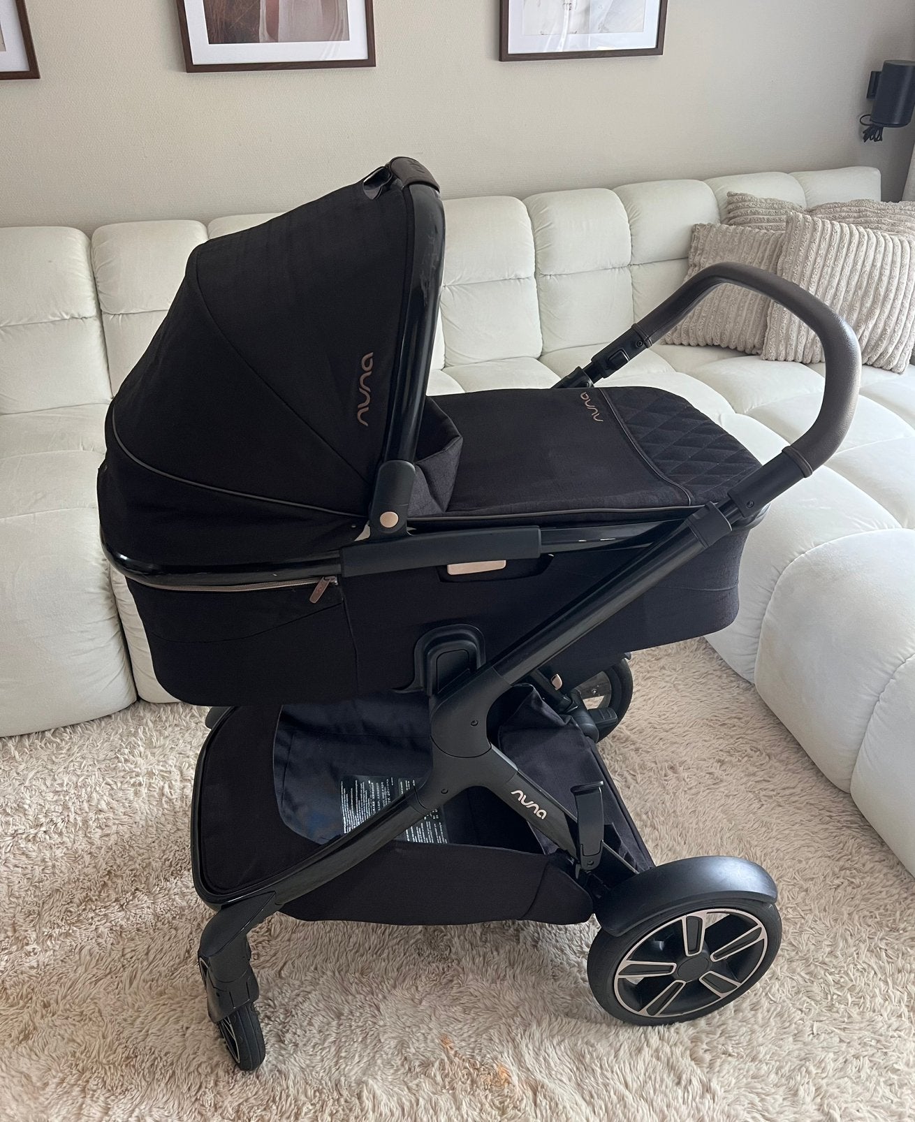 NUNA Demi Grow Rivited kinderwagen, 2 in 1, Ophalen, Zo goed als nieuw, Overige merken