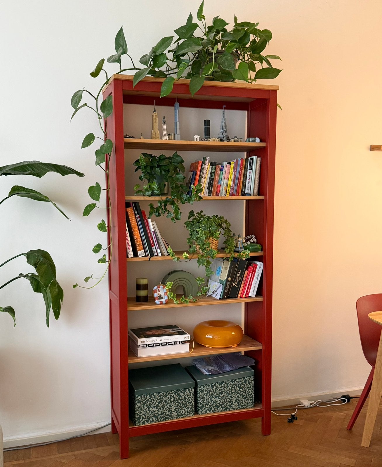 IKEA HEMNES Boekenkast, Ophalen, 50 tot 100 cm, Zo goed als nieuw, 150 tot 200 cm