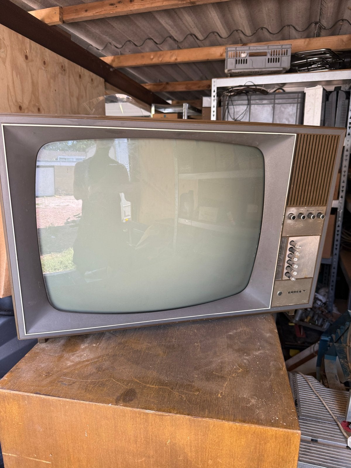 Vintage Erres en andere CRT televisies - Decoratie/Onderdele, Ophalen, Niet werkend, Minder dan 40 cm, Overige merken