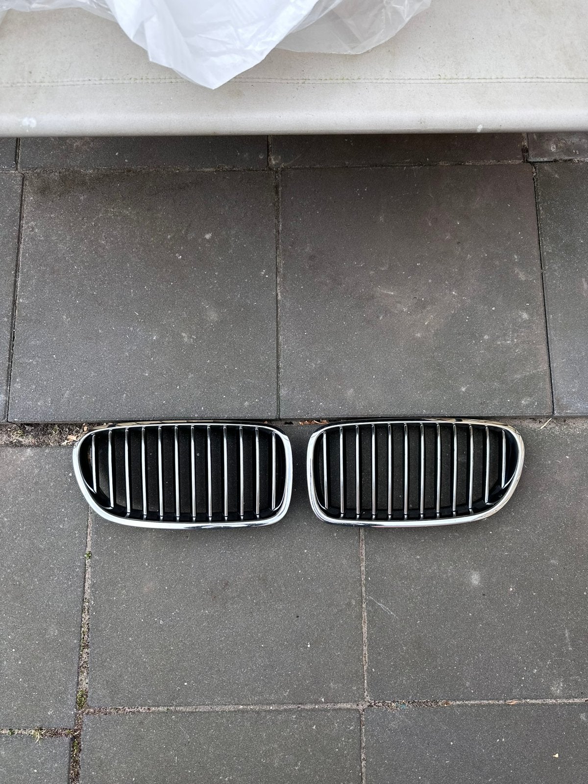Grill Chrome Bmw 5 Serie F10/F11 Nieren Set, Auto-onderdelen, Carrosserie en Plaatwerk, Gebruikt, Voor, Ophalen of Verzenden, Bumper
