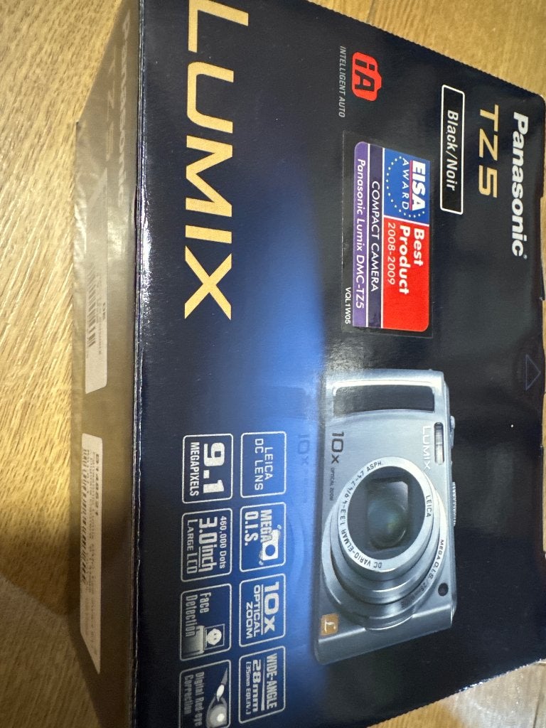 Panasonic Lumix TZ5 Compact Camera - Zilver, Ophalen of Verzenden, Zo goed als nieuw