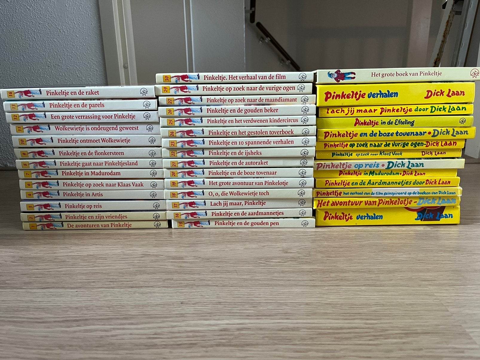 Serie Pinkeltje boeken te koop aangeboden, Ophalen, Gelezen, Fictie algemeen