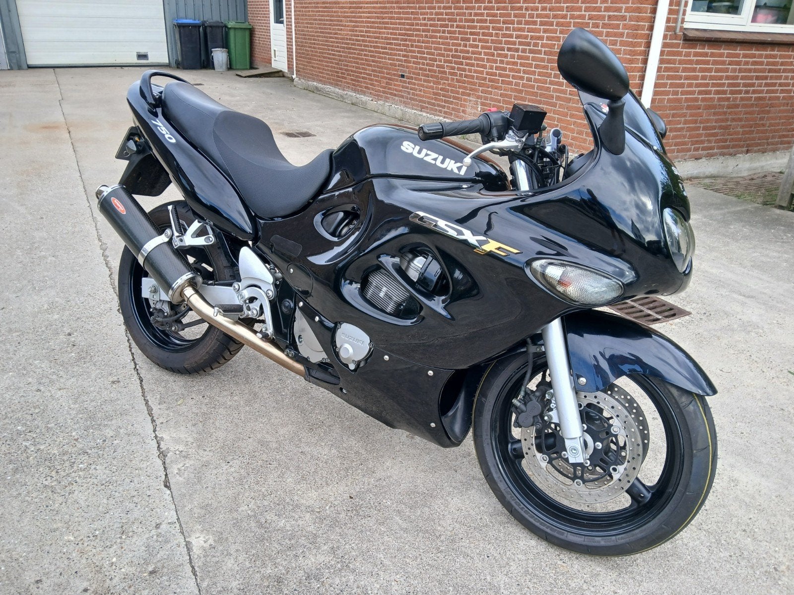 Prachtige Suzuki GSX750F, BJ 2003, 14213 km, als nieuw., Motoren, Motoren | Suzuki, Sportuitlaat, 750 cc, 4 cilinders, Motorrijbewijs A