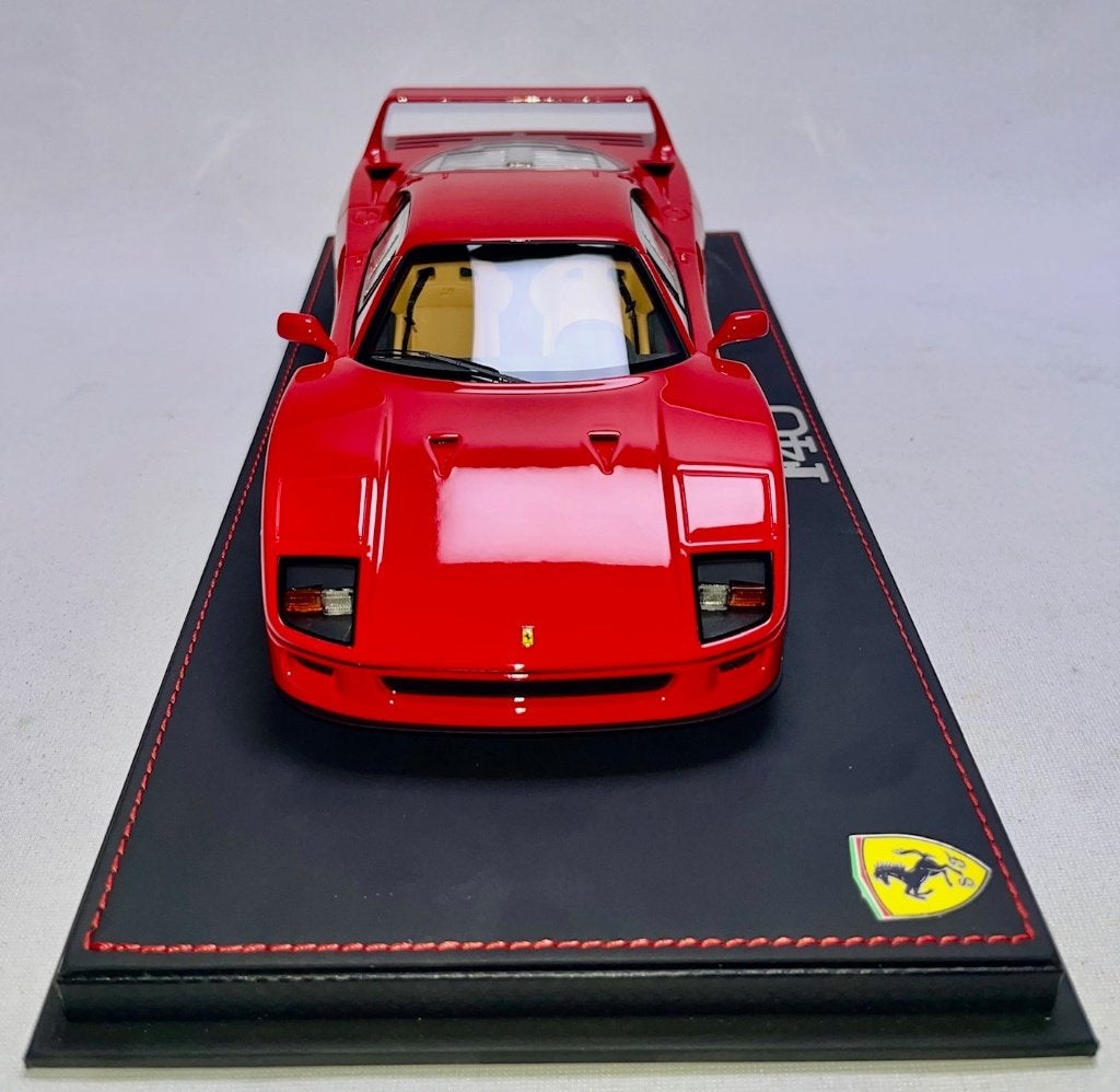 Ferrari F40 Rood Nigel Mansell 1:18 P18168NM van BBR, Ophalen of Verzenden, Nieuw, Auto, Overige merken