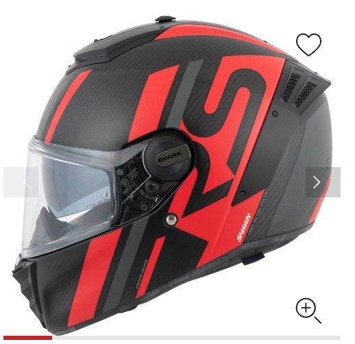 Shark Spartan RS carbon shawn integraalhelm, Heren, Shark, Ophalen of Verzenden, Tweedehands