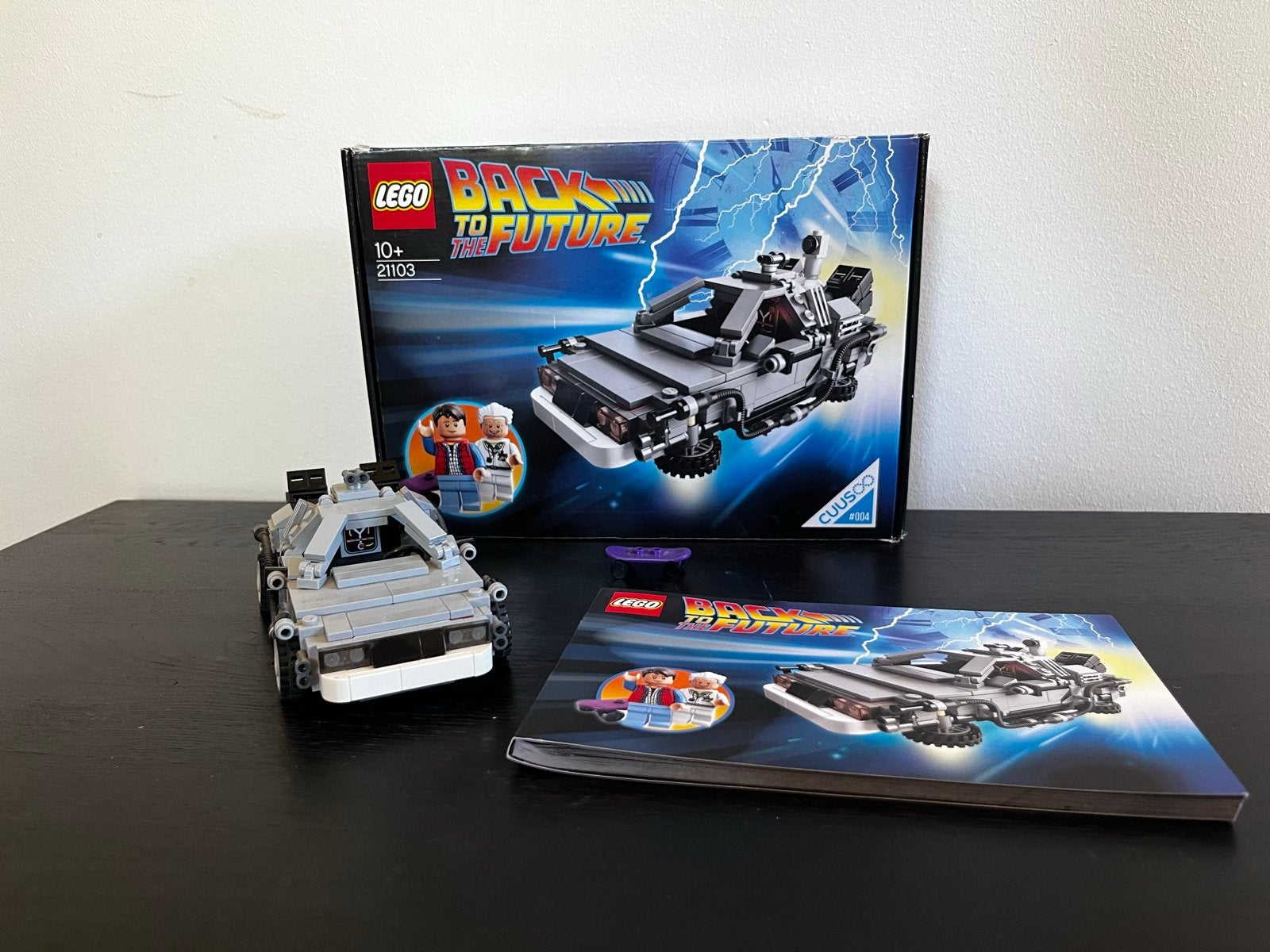 LEGO Back to the Future DeLorean (21103) - Zo goed als nieuw, Ophalen of Verzenden, Zo goed als nieuw, Overige merken
