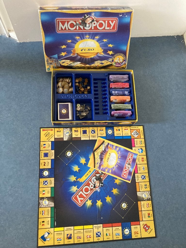 Bordspellen: Monopoly, Parijs, The climbers, Hobby en Vrije tijd, Gezelschapsspellen | Bordspellen, Ophalen of Verzenden, Zo goed als nieuw