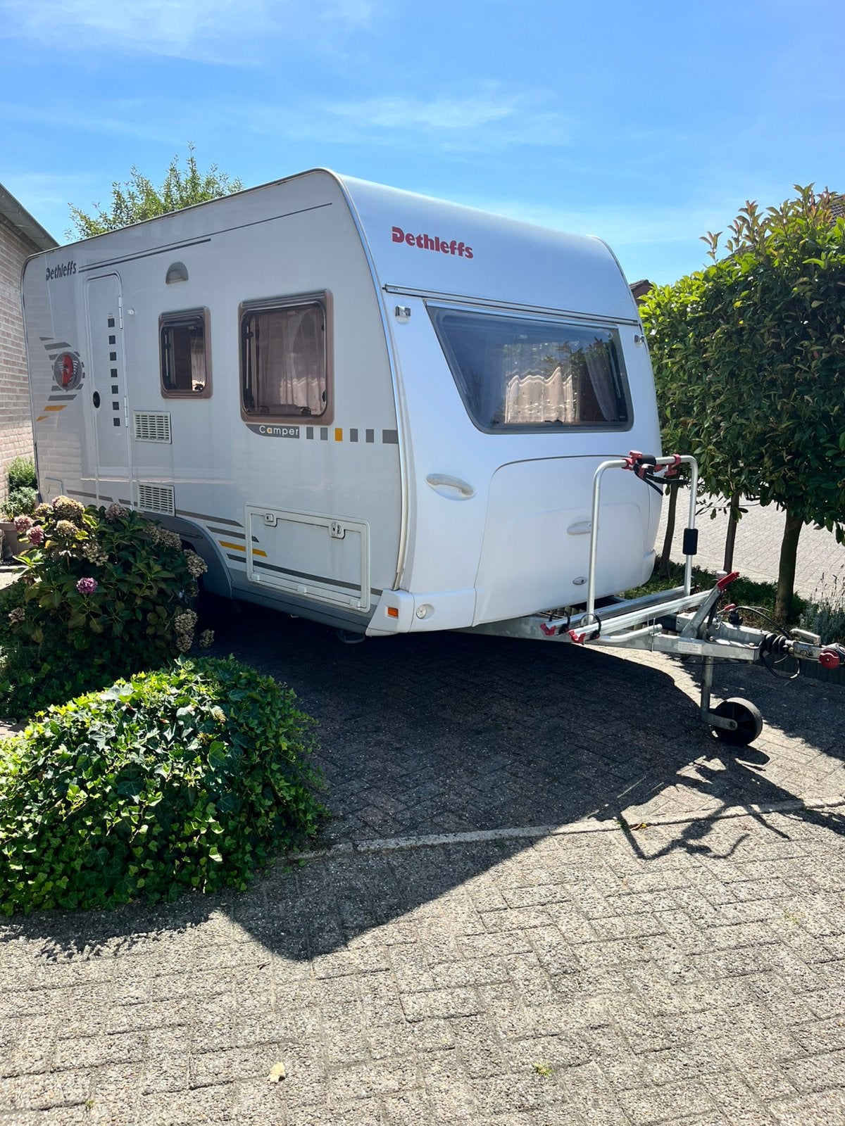 Dethleffs Camper 395, Treinzit, Particulier, Uitbouw voortent, Tot en met 4