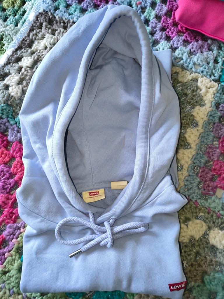 Hoodie Levis lavendel maat s, Ophalen of Verzenden, Zo goed als nieuw