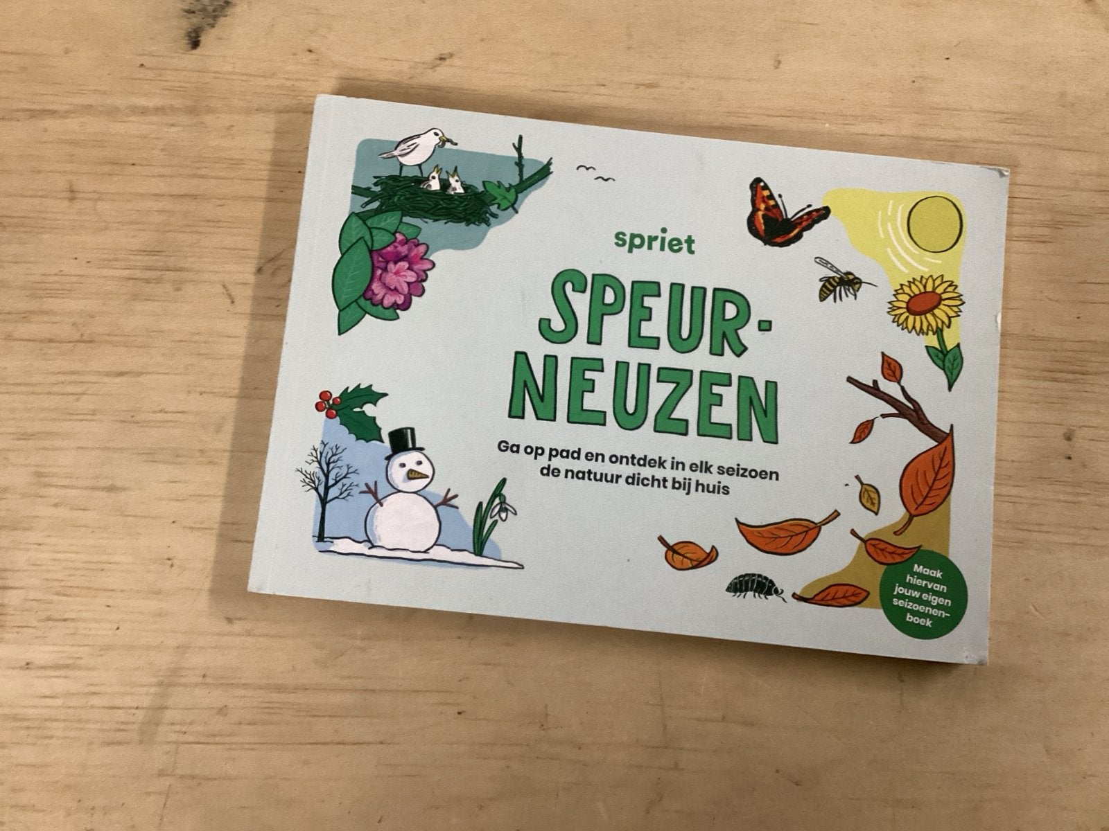 Spriet Speurneuzen: Ontdek de natuur dicht bij huis! Boek, Verzenden, Nieuw, Natuur algemeen