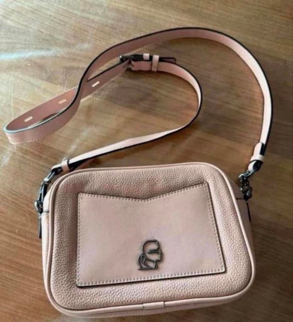 Karl Lagerfeld tas, Ophalen of Verzenden, Zo goed als nieuw, Roze