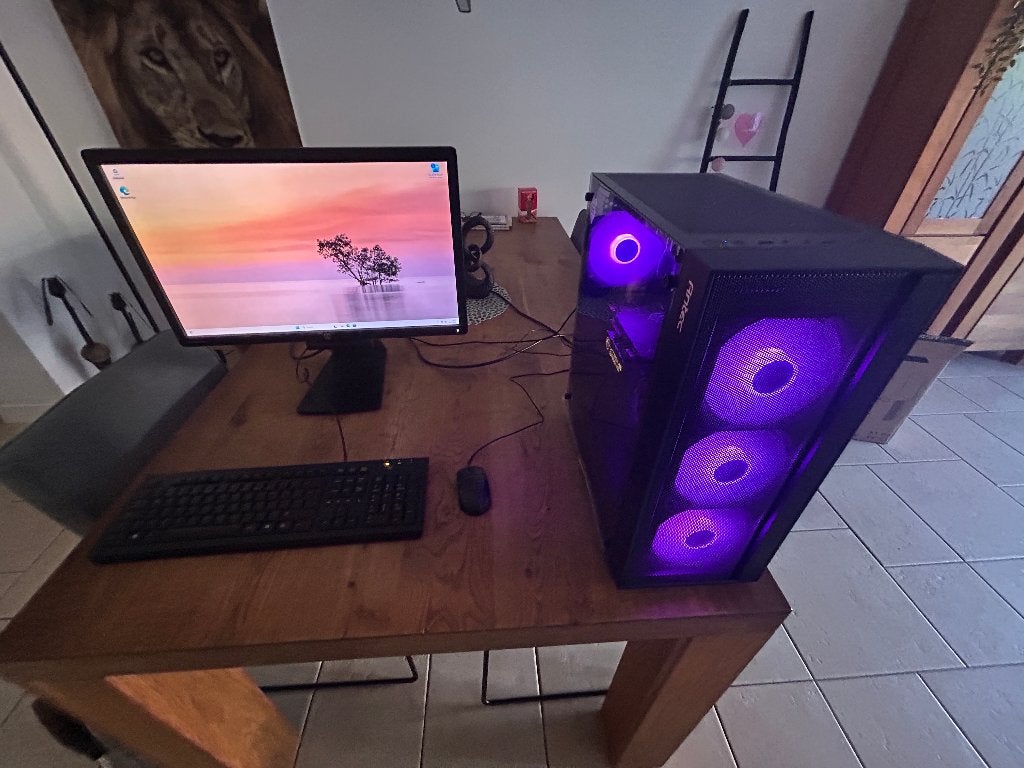 Budget Game PC | Ryzen 5 2600 | 8GB | 1070 8GB | 240GB | 2TB, 8 GB, AMD Ryzen 5, 2 TB, Gaming