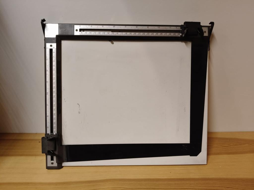 Tekentafel A3 formaat met parallelle liniaal, Ophalen of Verzenden, Gebruikt, Minder dan 130 cm