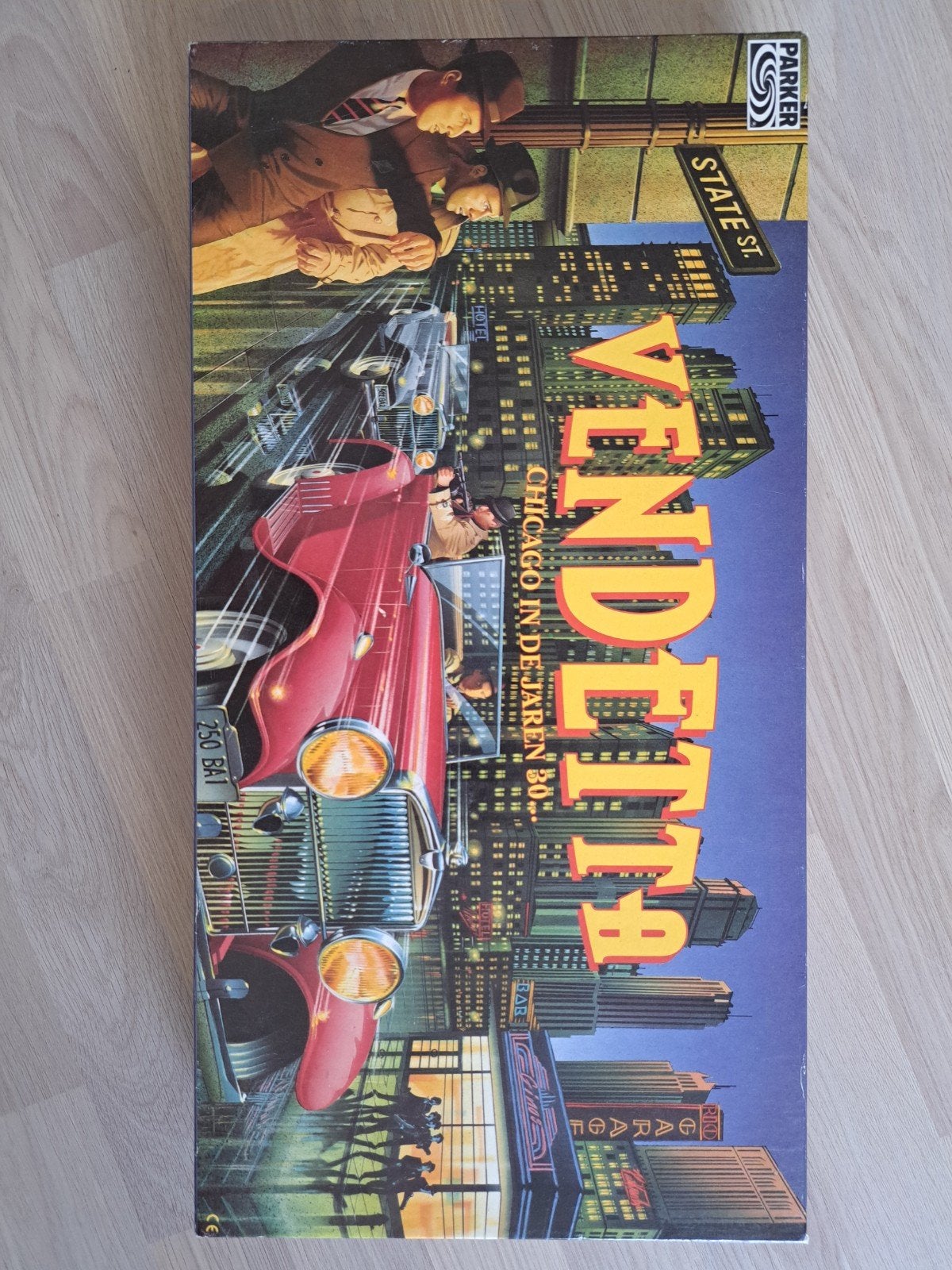 Vendetta bordspel - Chicago in de jaren '30, Drie of vier spelers, Ophalen of Verzenden, Gebruikt, Parker