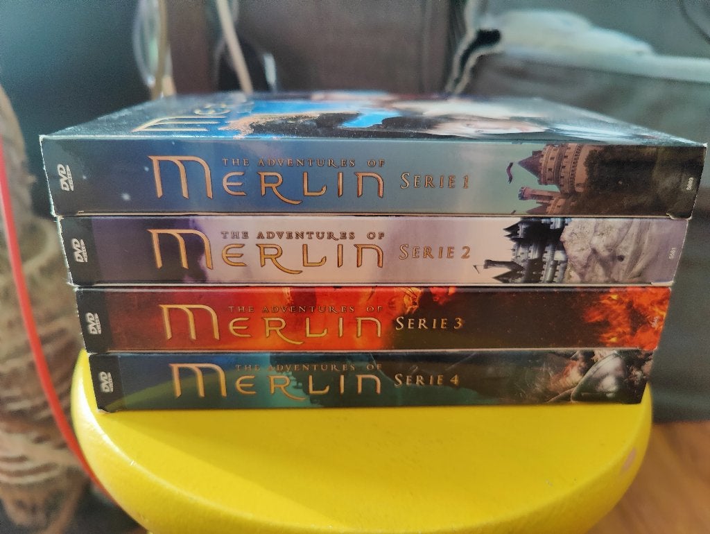 Merlin - Seizoen 1 t/m 4 - DVD, Cd's en Dvd's, Vanaf 12 jaar, Ophalen of Verzenden, Zo goed als nieuw, Science Fiction en Fantasy