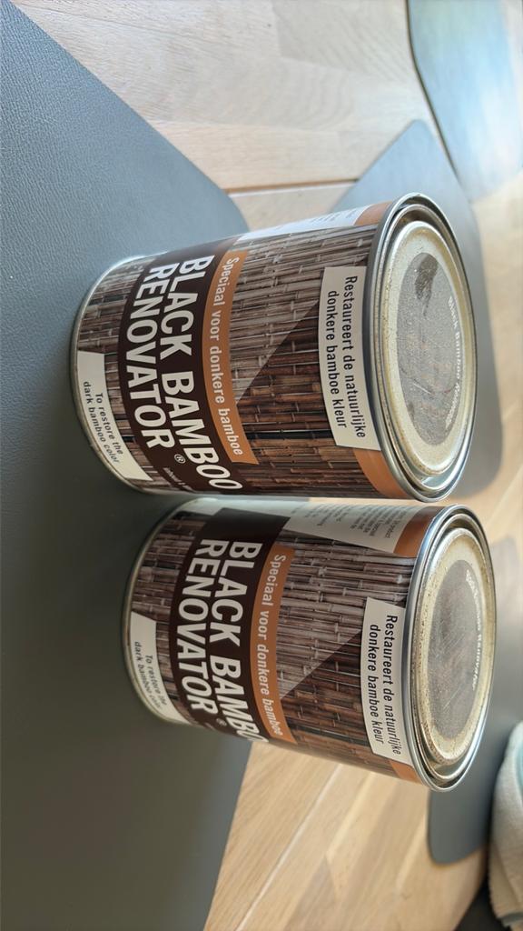 Black bamboo renovator (2 Liter), Ophalen, Zo goed als nieuw, Overige materialen, Minder dan 25 cm