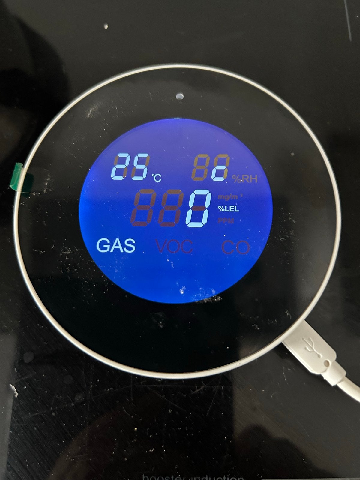 Tuya Digitale Intelligente Gasdetector, Audio, Tv en Foto, Weerstations en Barometers, Ophalen, Nieuw, Weerstation