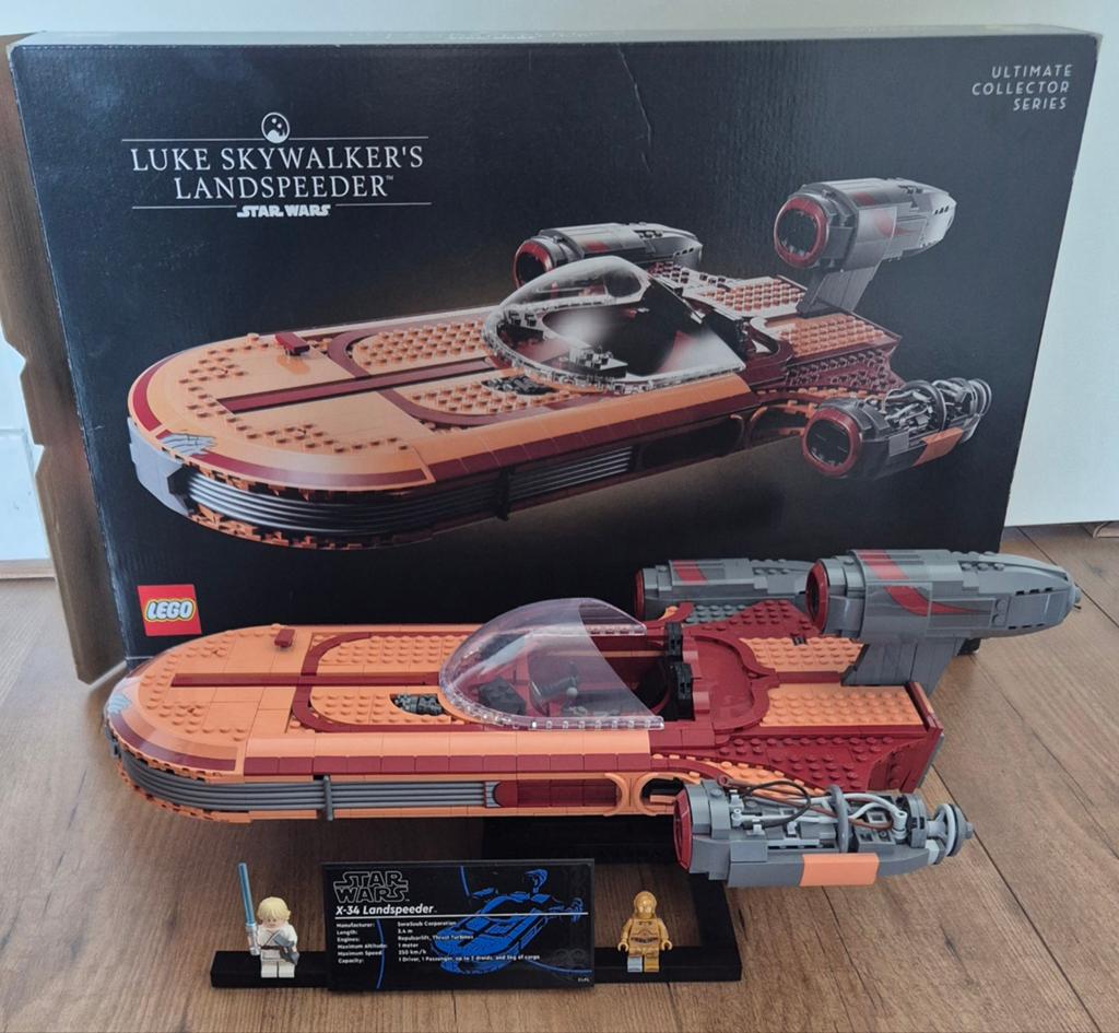 Lego StarWars 75341 UCS Luke's Landspeeder, Star Wars, Lego, Ophalen of Verzenden, Zo goed als nieuw