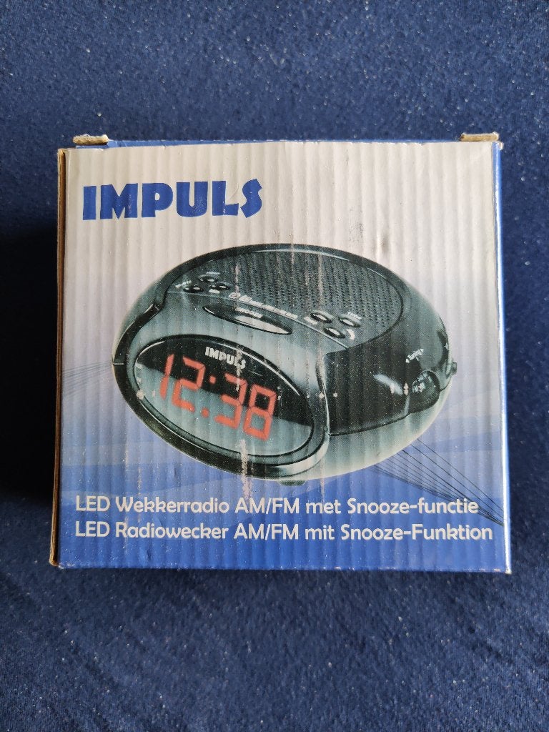 Impuls AM/FM Alarm Clock Radio 72255Z, Ophalen of Verzenden, Nieuw, Radio