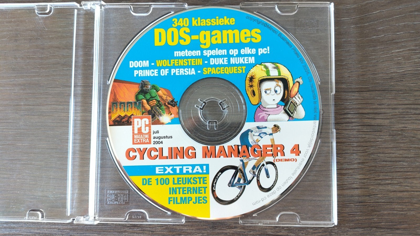PC Magazine Extra CD-ROM 2004 - 340 Klassieke DOS-games, Spelcomputers en Games, Games | Pc, 1 speler, Ophalen of Verzenden