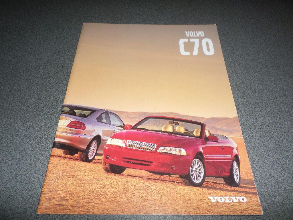 Volvo C70 Coupe & Cabrio - Amerikaanse Brochure, Boeken, Ophalen of Verzenden, Zo goed als nieuw, Volvo