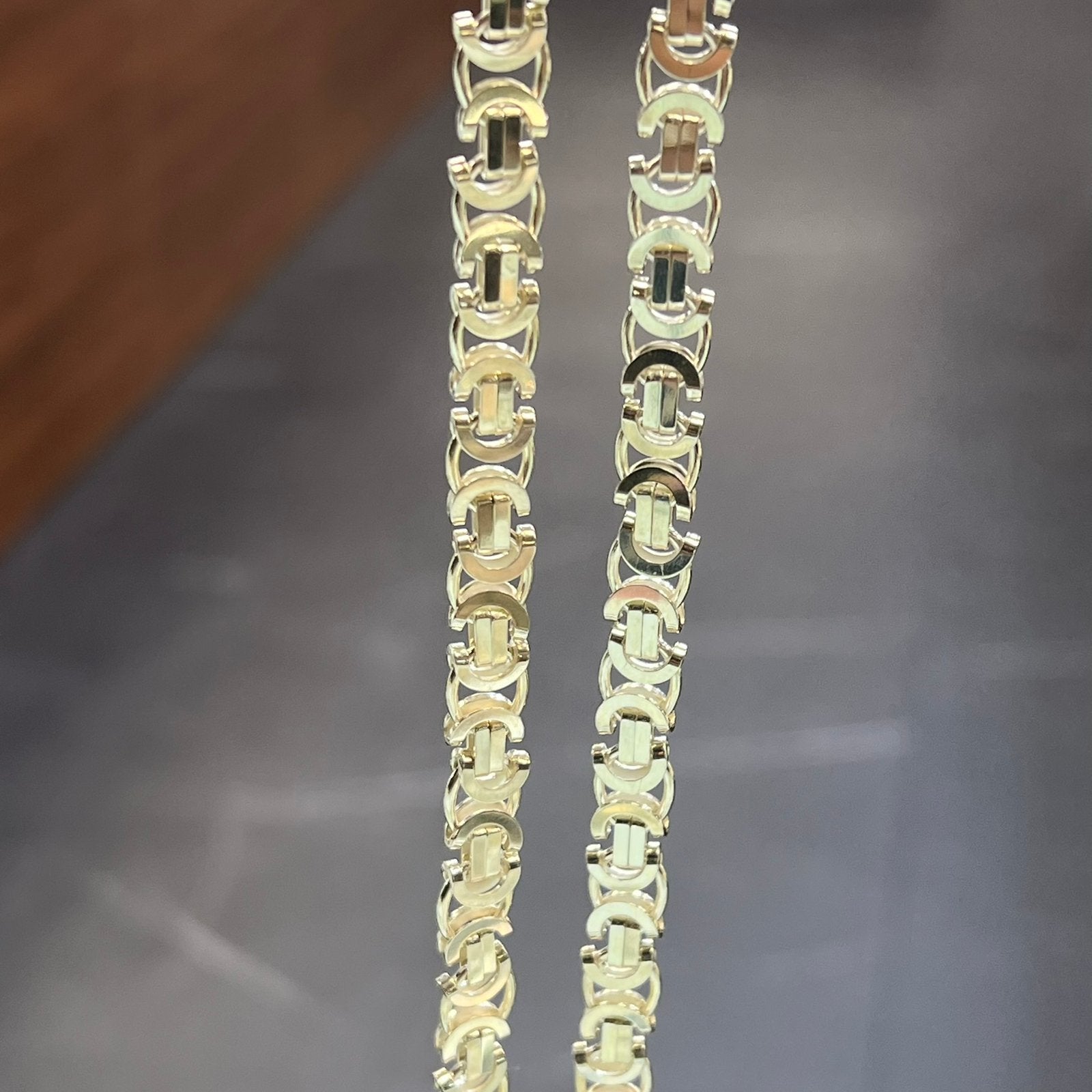 Silver ketting zilver 925 koningsketting platte schakel, Sieraden, Tassen en Uiterlijk, Kettingen, Ophalen of Verzenden, Zo goed als nieuw