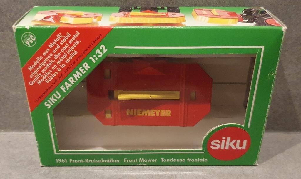Siku Farmer 1961 Niemeyer frontmaaier 1:32 - Nieuw in OVP, Ophalen of Verzenden, Nieuw, Tractor of Landbouw, SIKU