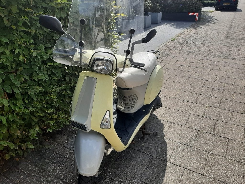 AGM STAR50 Retro scooter snorscooter, Gebruikt, Benzine, Ophalen, Overige merken