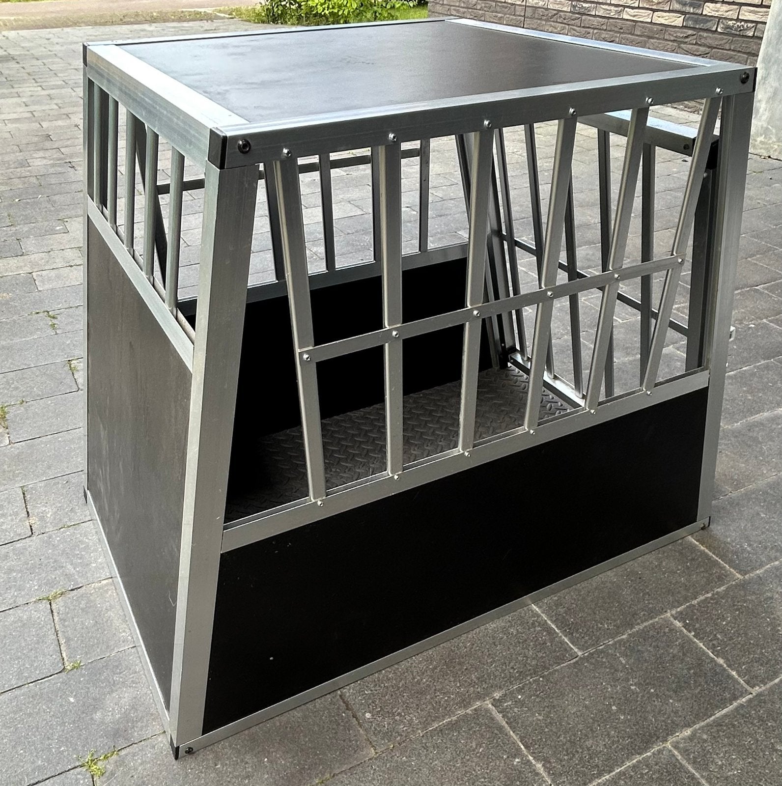3 x aluminium Benches, Ophalen, Gebruikt