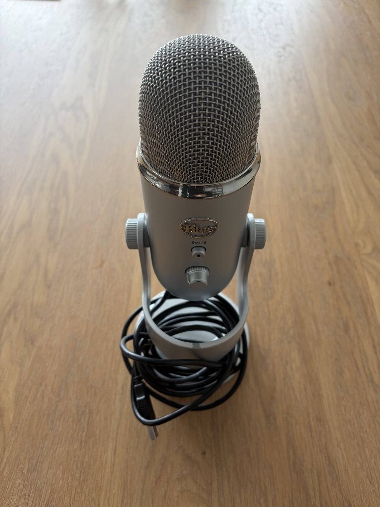 Blue Yeti USB-mic, Muziek en Instrumenten, Ophalen of Verzenden, Gebruikt, Studiomicrofoon