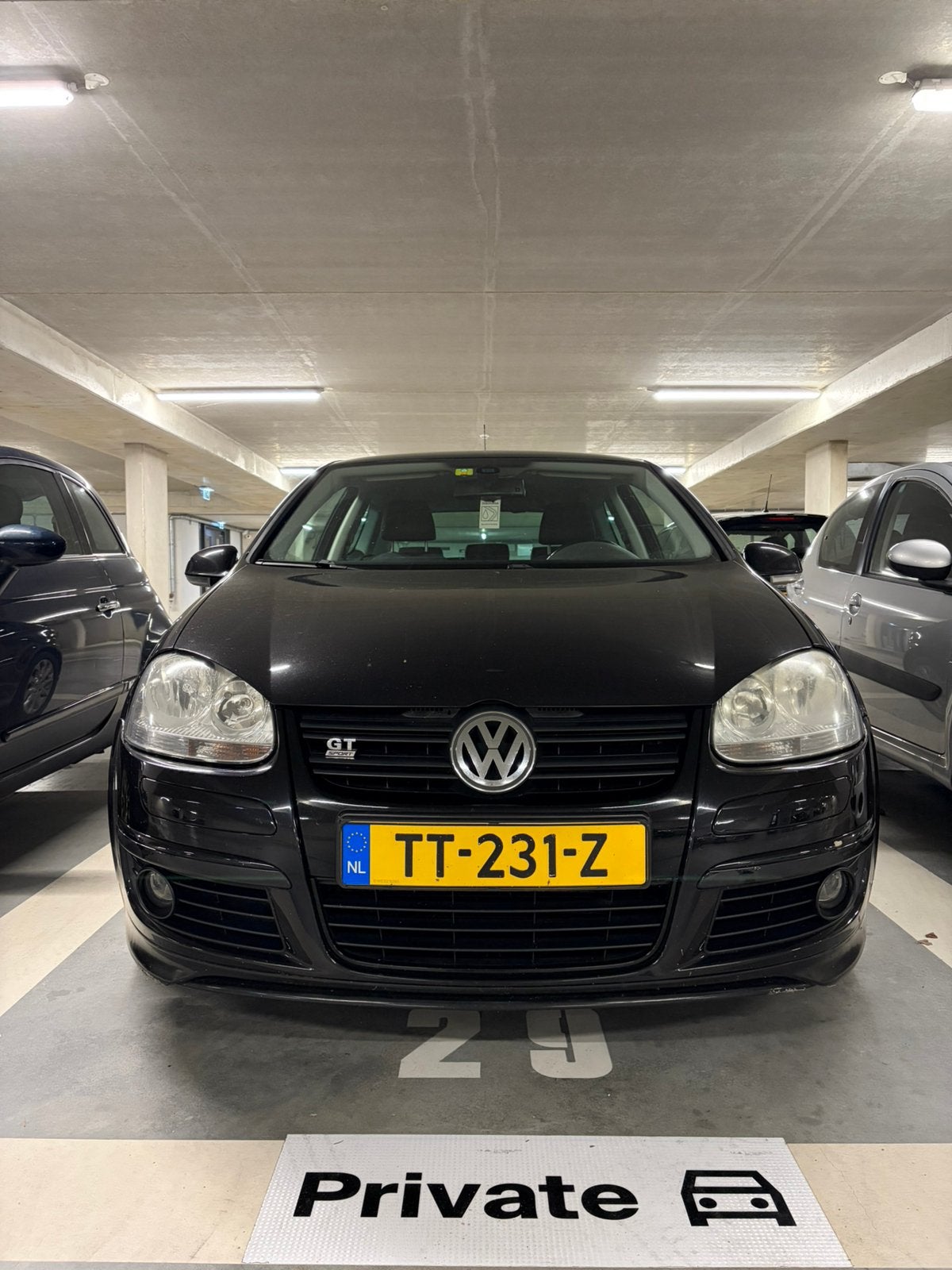 Volkswagen Golf GT, 1.4 uit 2008, Auto's, Voorwielaandrijving, Stof, Zwart, 4 cilinders