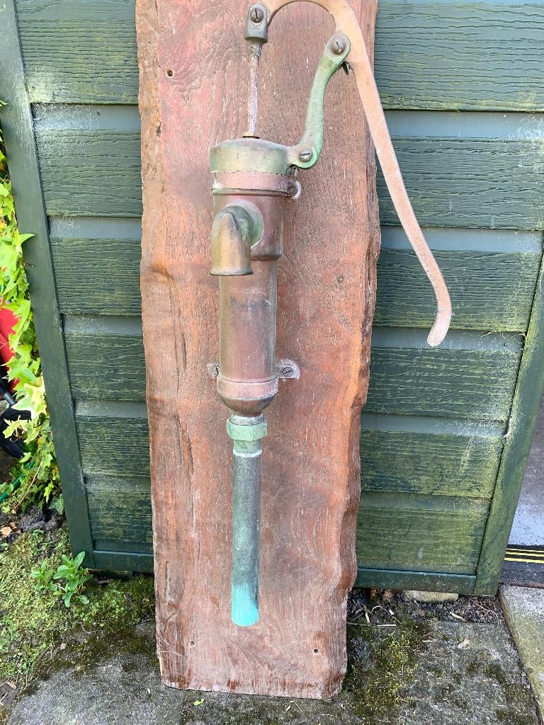 Koperen antieke Waterpomp, Ophalen, Gebruikt, Handmatig, Overige typen