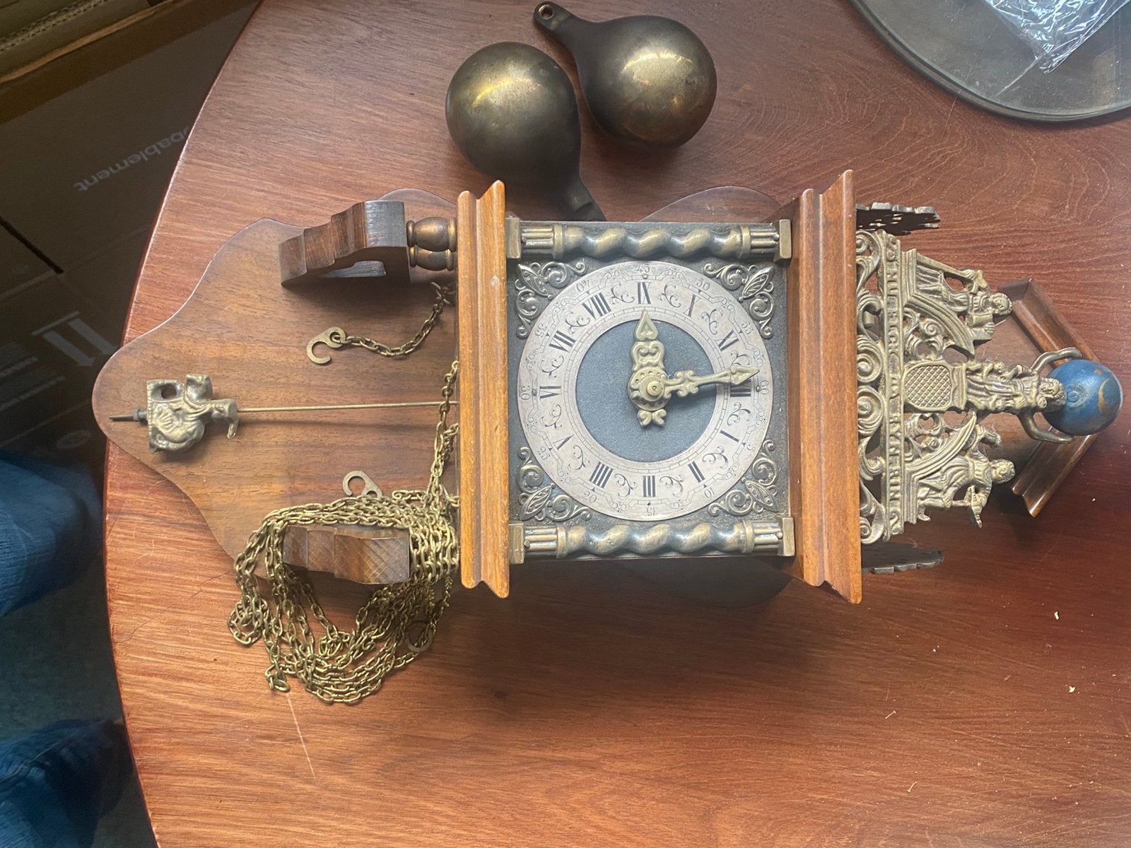 Stoelklok, Antiek en Kunst, Ophalen of Verzenden
