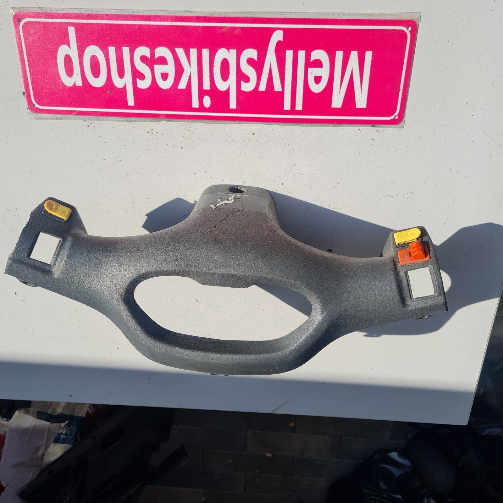 Kymco dj50 binnenstuurkap km teller kap grijs, Ophalen of Verzenden, Kymco, Info@kymco.nl, Nl