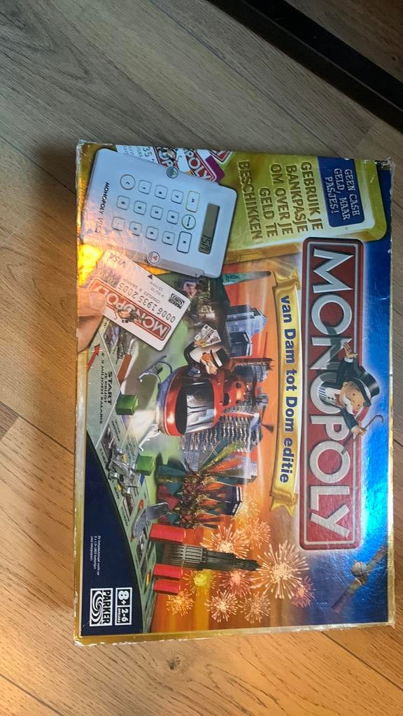 Monopoly van dam tot dom editie, Hobby en Vrije tijd, Gezelschapsspellen | Bordspellen, Ophalen of Verzenden, Gebruikt