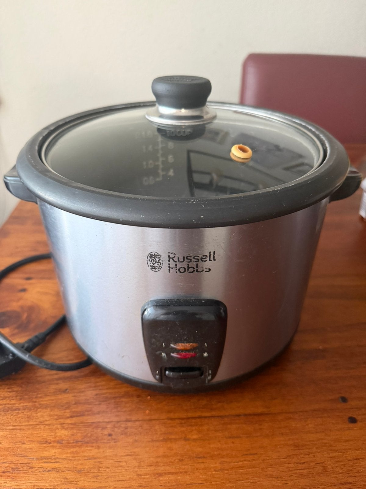 Rice cooker, Ophalen, Gebruikt