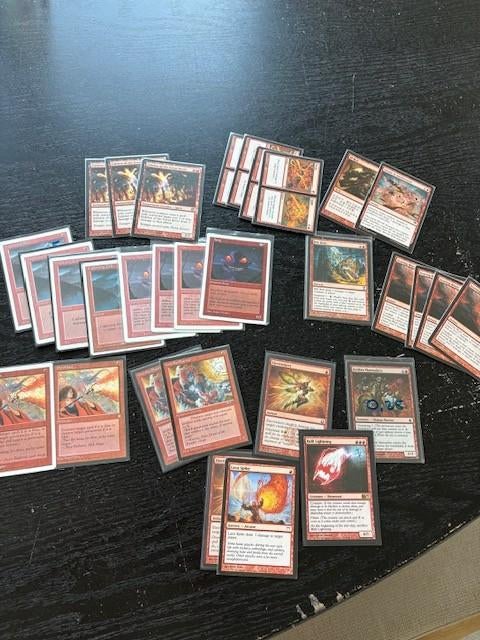 Grote hoeveelheid Magic the Gathering te koop, Ophalen of Verzenden, Gebruikt, Meerdere kaarten, Foil