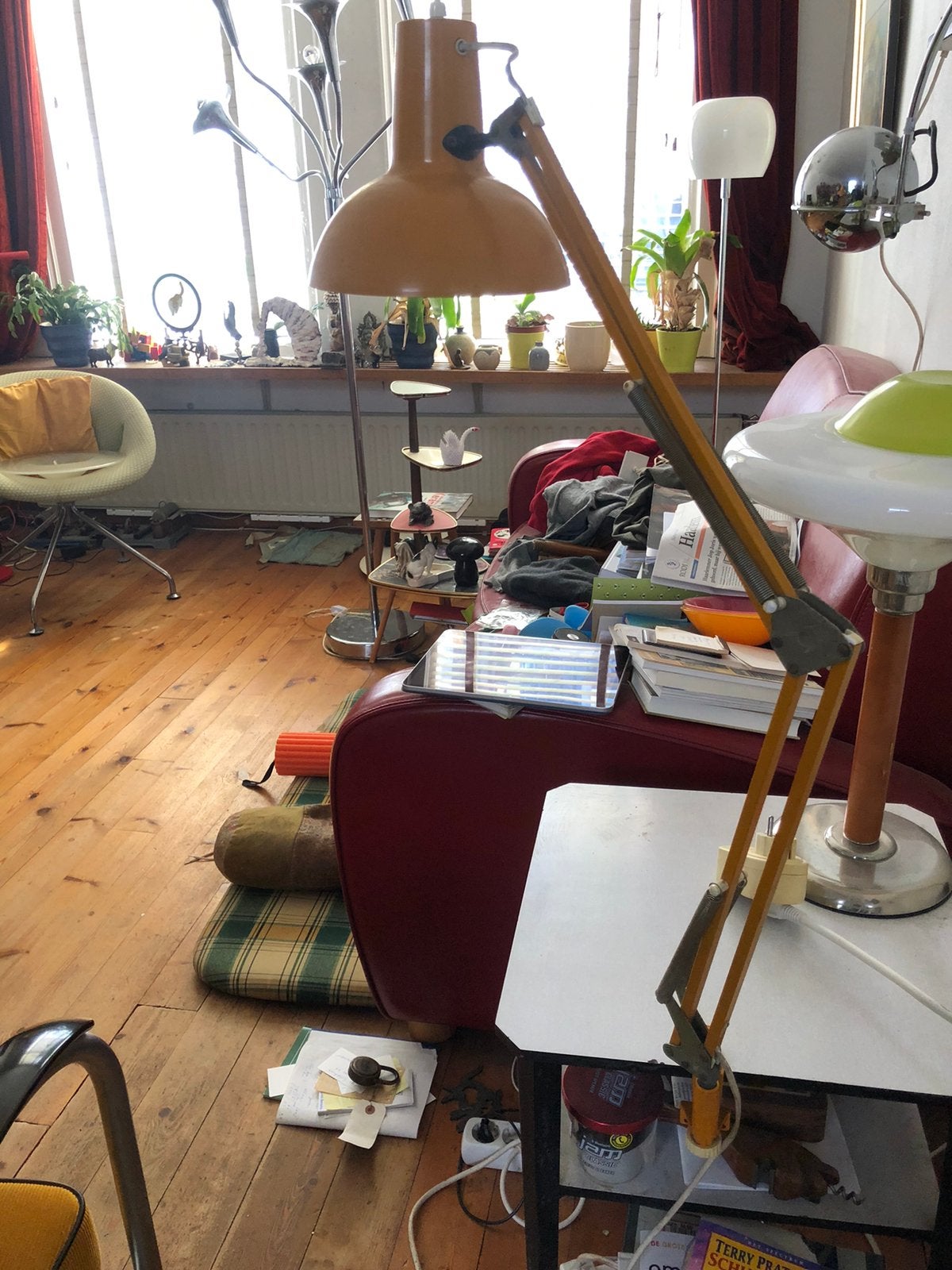 Schaarlamp  van ?, Led-lamp, Minder dan 30 watt, Zo goed als nieuw, E27 (groot)