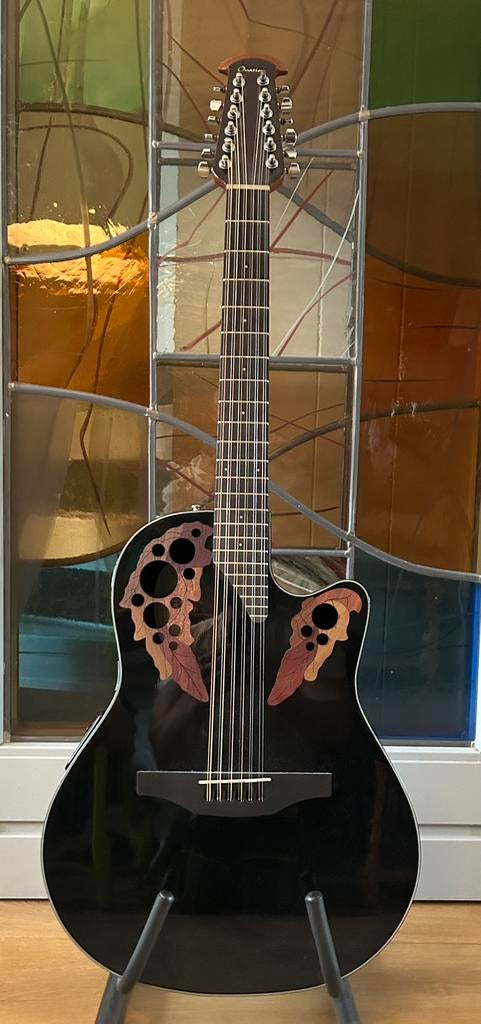 Ovation 12snarig, Muziek en Instrumenten, Ophalen, Zo goed als nieuw, Western- of Steelstringgitaar