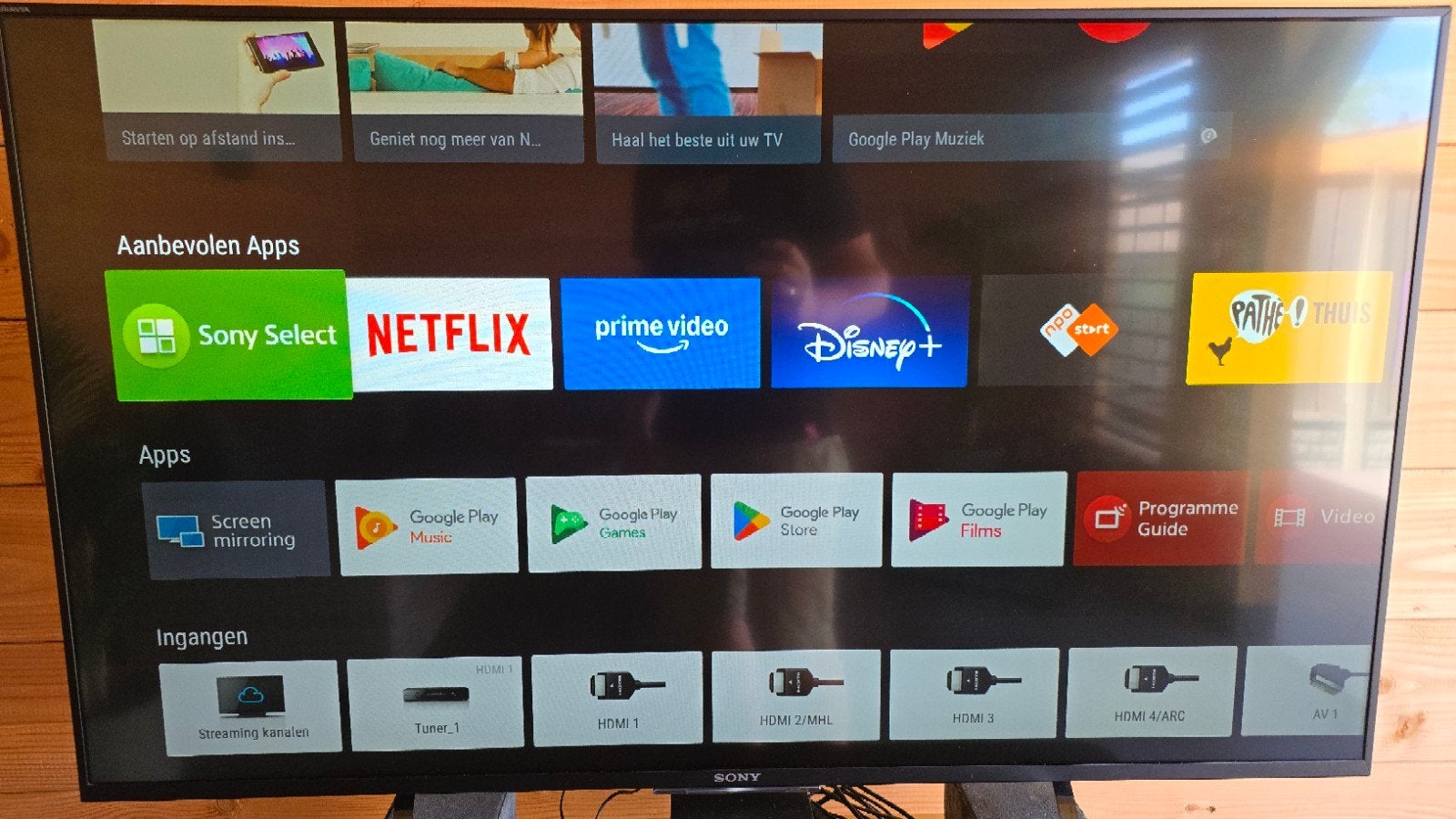 Sony Bravia 49 inch 4K UHD LED 100HZ TV, Ophalen, 100 Hz, 4k (UHD), Smart TV
