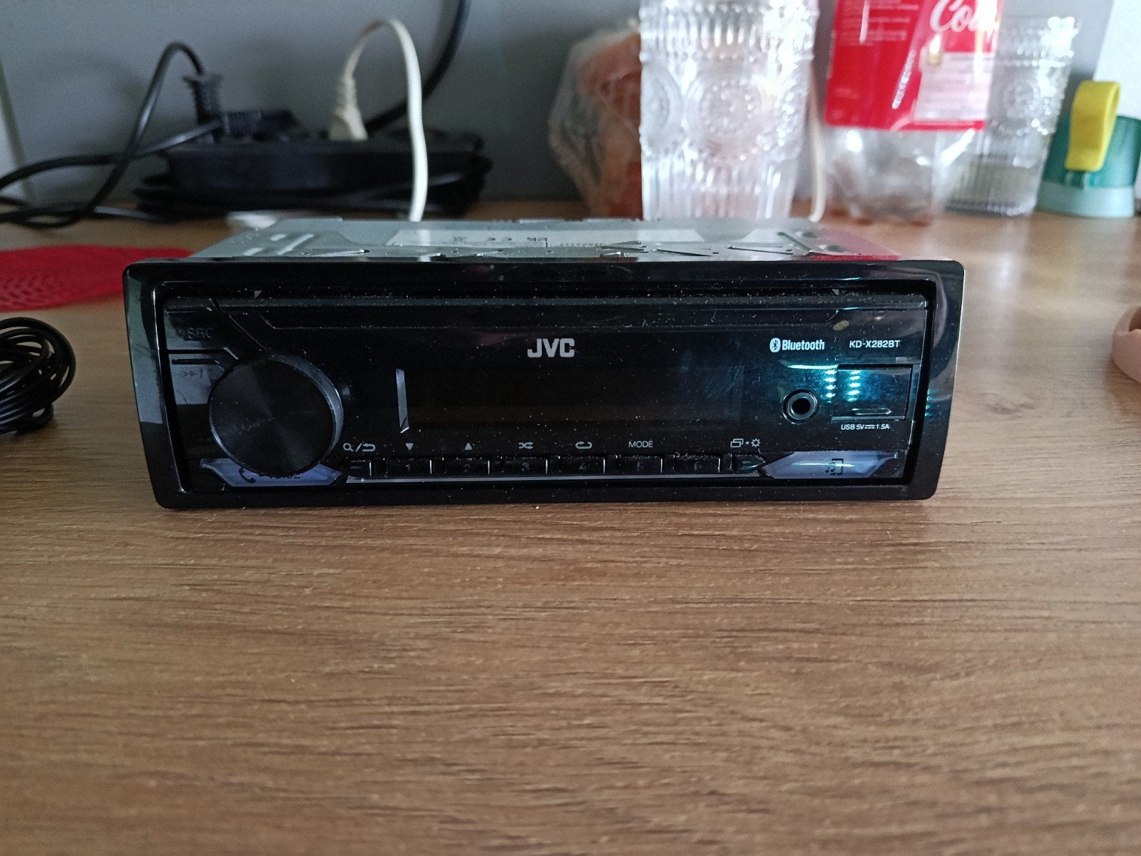 Jvc radio, Ophalen, Zo goed als nieuw