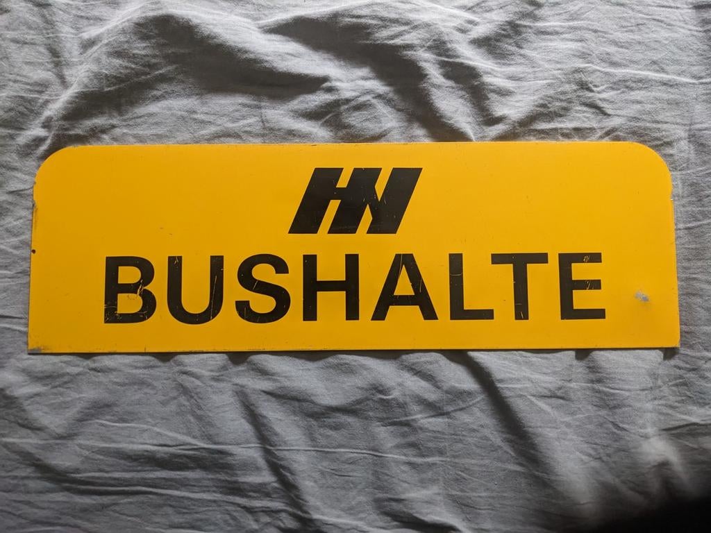 Bushalte HN - Amersfoort, Verzamelen, Spoorwegen en Tramwegen, Ophalen of Verzenden, Trein