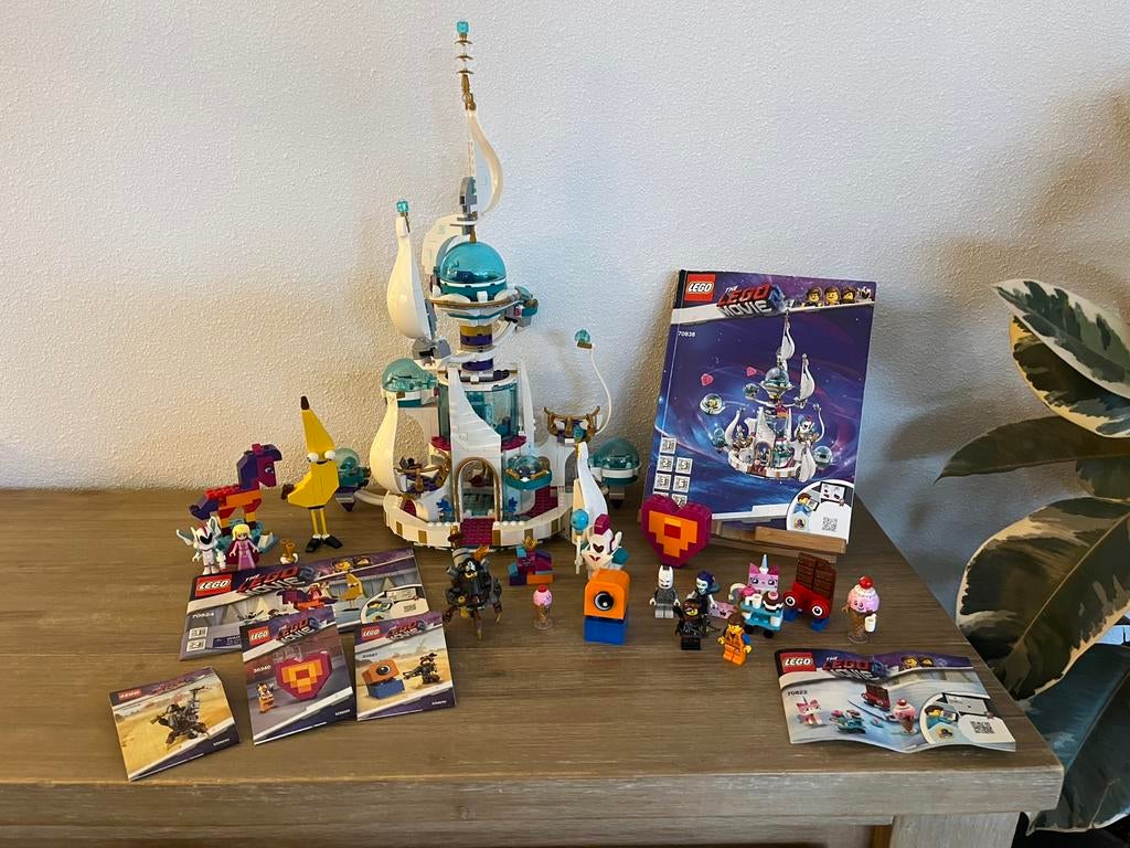 LEGO Movie2 - Koningin Watevra's paleis - en nog 5 sets!, Ophalen of Verzenden, Gebruikt, Complete set