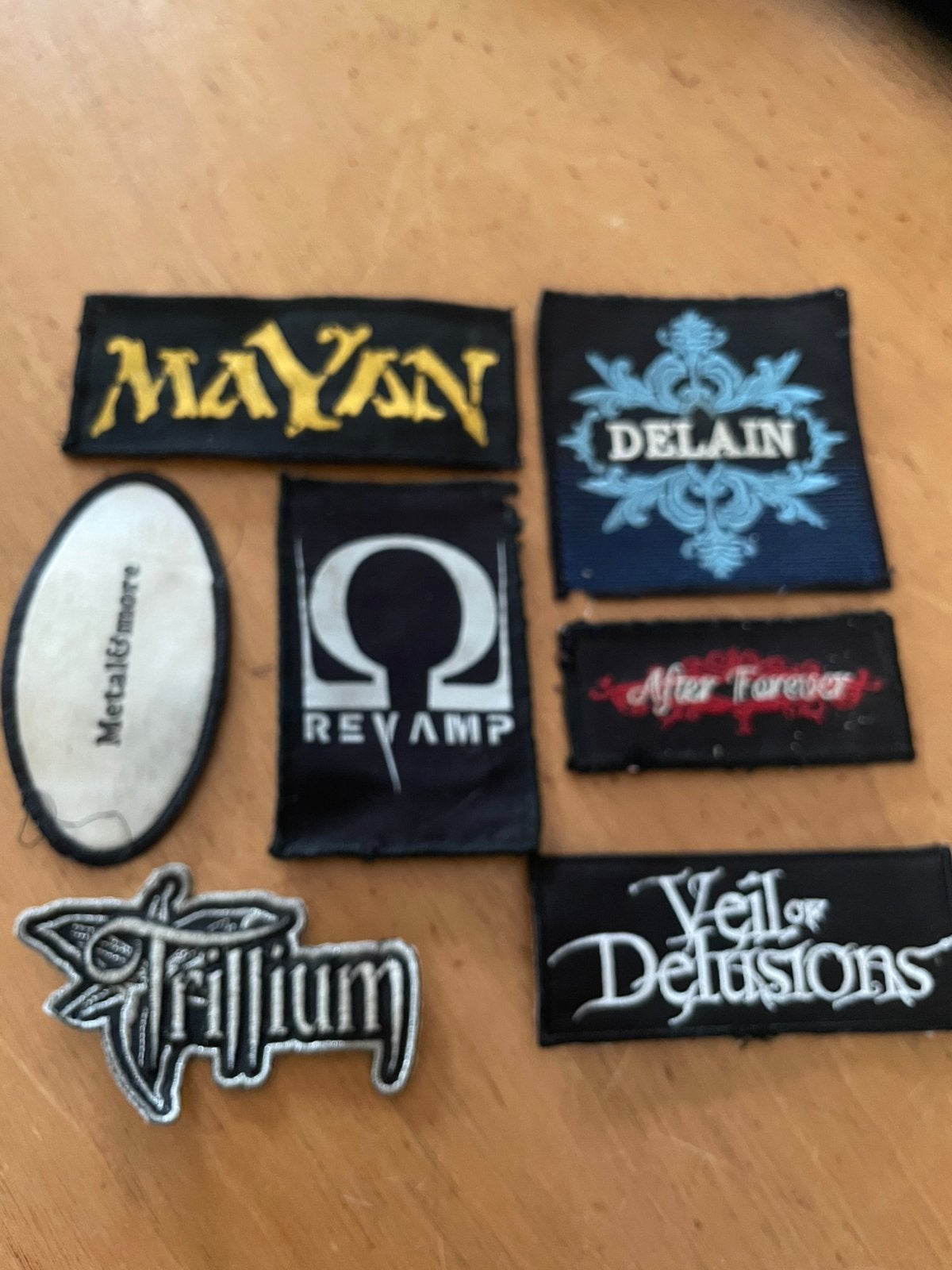 7 x patch original, Ophalen of Verzenden, Zo goed als nieuw