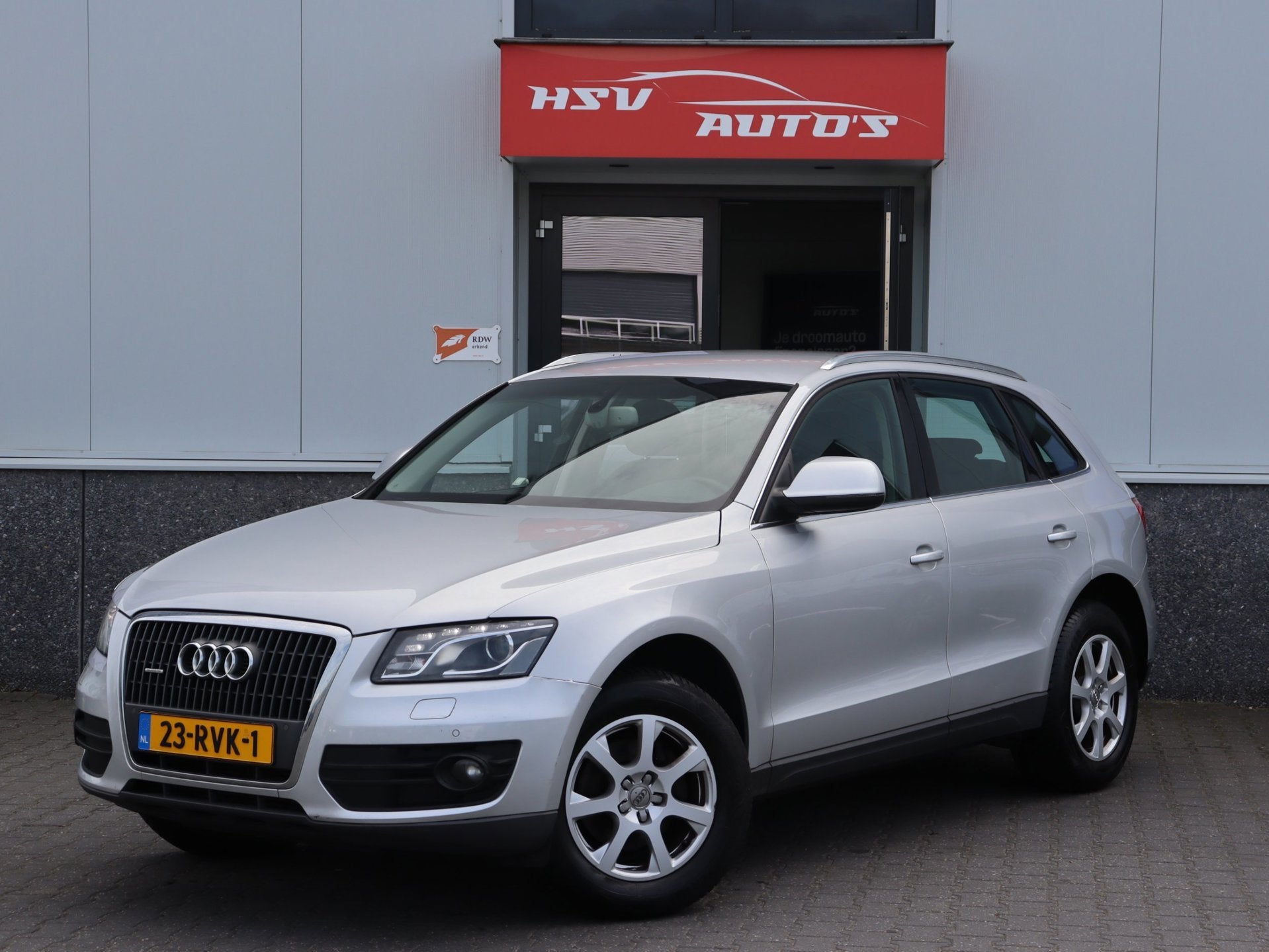 Audi Q5 2.0 TFSI quattro Pro Line navi LM led org NL, Auto's, Euro 5, Gebruikt, 4 cilinders, Xenon verlichting